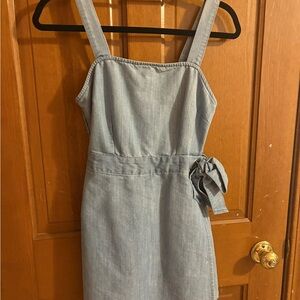 Jessica Simpson Light Blue Denim Mini Dress/Romper